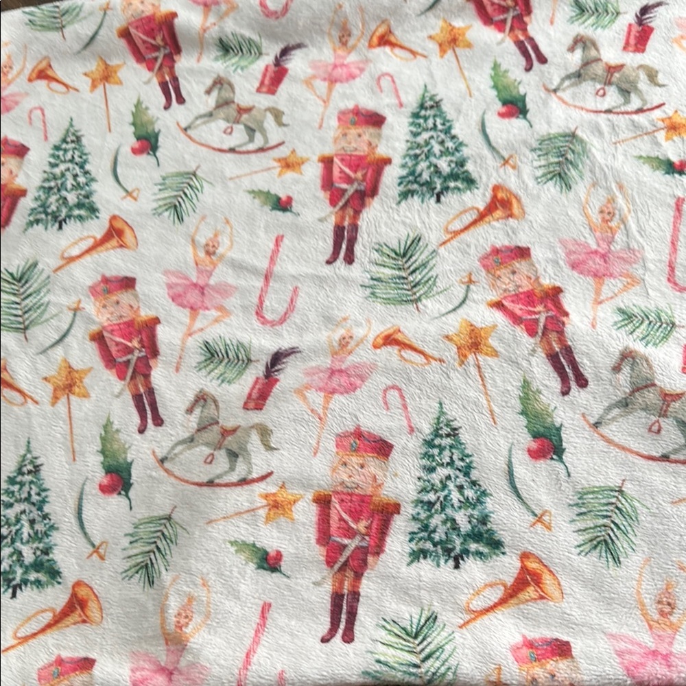 Festive Nutcracker Patterned pillow case